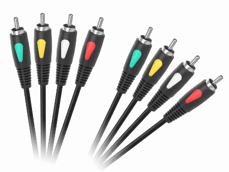 Cablu 4RCA-4RCA 1 m Cabletech Eco-Line