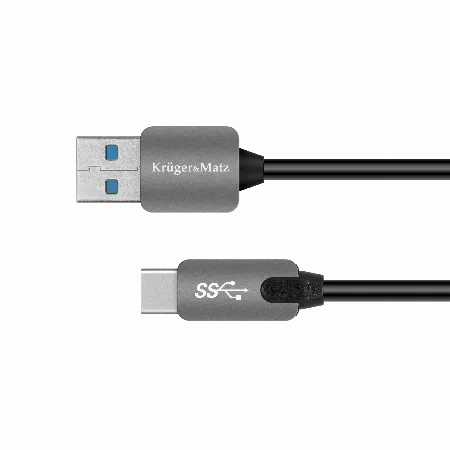 Cablu USB 3.0 tata - USB-C tata 0,5 m Kruger&Matz