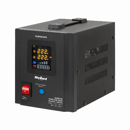 UPS pentru centrale termice Rebel POWER-800, sinus pur, 800 VA / 500 W, 12 V