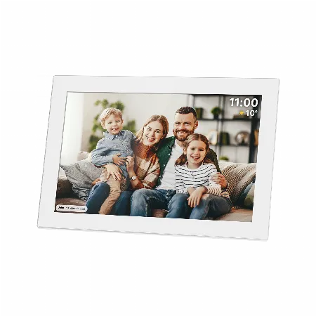 Rama foto digitala Wi-Fi 10,1 inch FRAMEO Kruger&Matz KM1100W alb