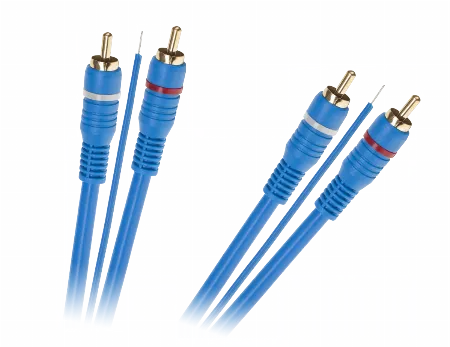 Cablu 2x RCA - 2x RCA cu fir de comanda 5 m