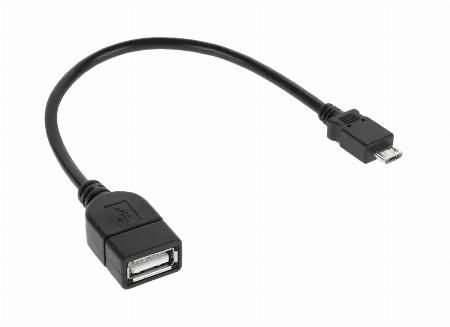Cablu USB mama A - micro USB tata 20 cm