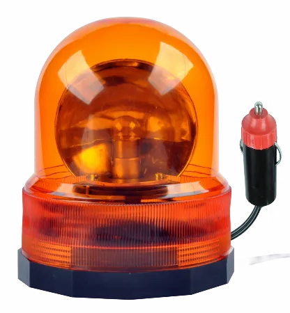 Lampa de avertizare rotativa portocalie 24V