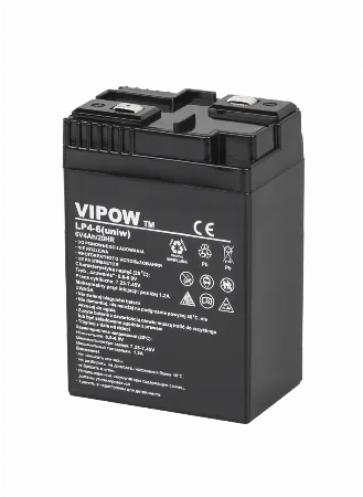 Acumulator VIPOW 6 V 4 Ah