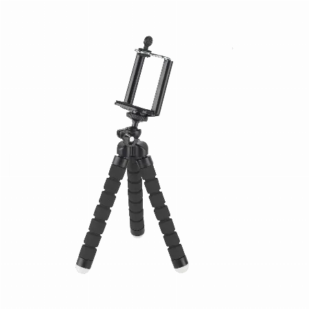 Stativ flexibil pentru telefon si camera, negru Krüger&Matz KM1366-B