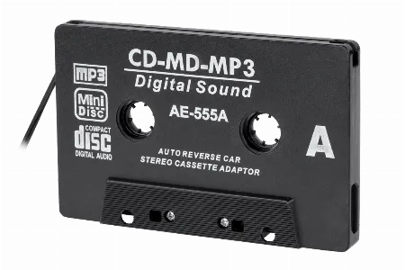 Adaptor auto pentru casetofon CD/MD/MP3