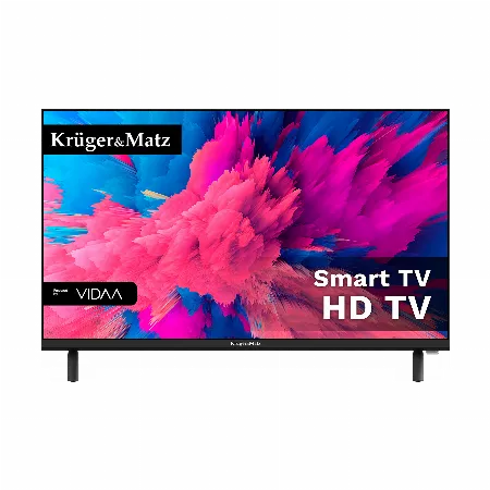 Televizor LED 24 inch (61 cm) Kruger&Matz KM0224-V3, Smart TV VIDAA, DVB-T2