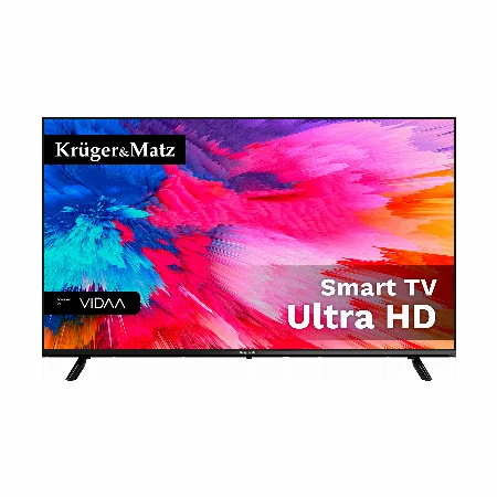 Televizor Kruger&Matz 50 inch (127 cm) Ultra HD Smart TV VIDAA KM0250UHD-V