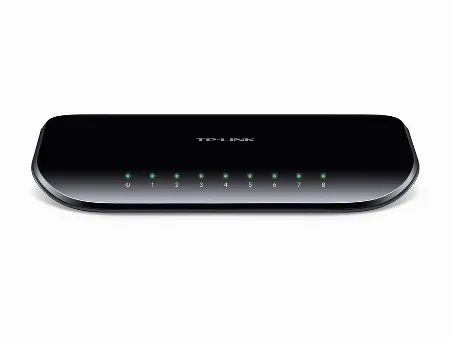 Switch TP-Link TL-SG1008D, 8 porturi Gigabit, desktop