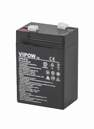 Acumulator gel VIPOW 6 V 4.5 Ah