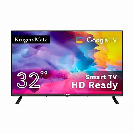 Televizor smart TV Kruger&Matz KM0232HD-G 32 inch Google TV