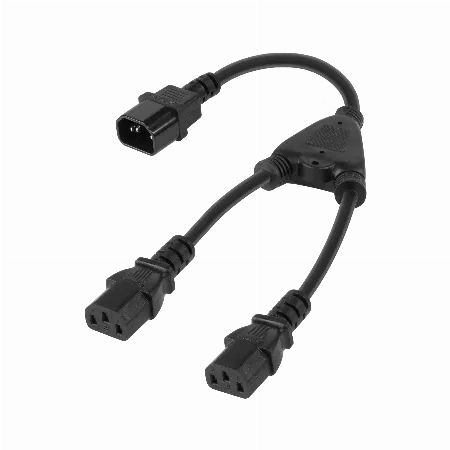 Cablu splitter alimentare PC C14 - 2x C13