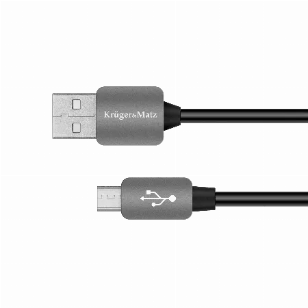 Cablu USB - micro USB tata-tata 0.2 m Kruger&Matz