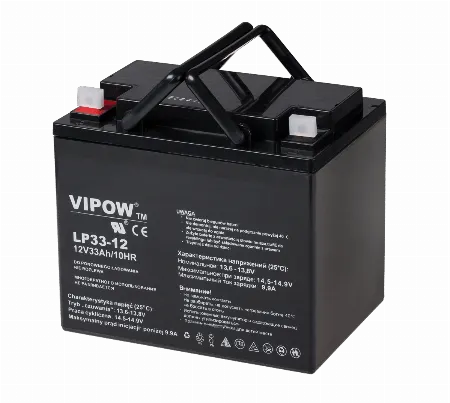 Acumulator stationar VIPOW 12 V 33 Ah