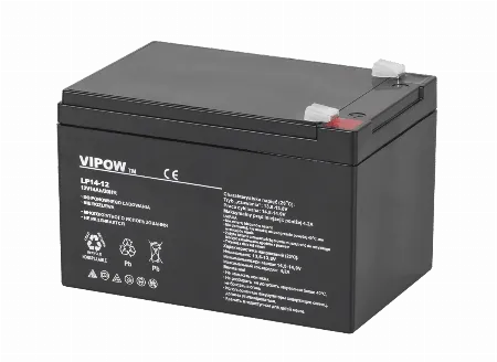 Acumulator stationar gel VRLA 12 V 14 Ah VIPOW
