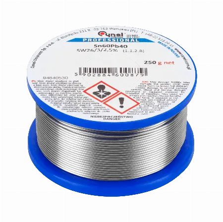 Cositor Cynel Sn60Pb40 2 mm 250 g