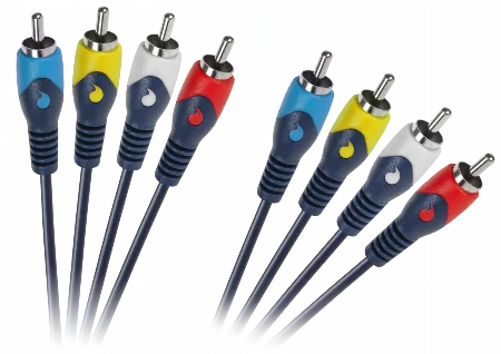 Cablu 4 RCA - 4 RCA 1.8 m