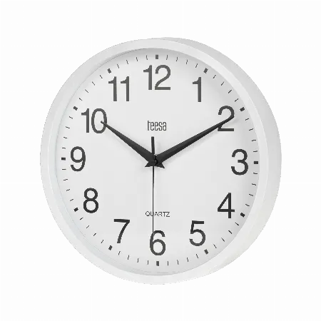 Ceas de perete Teesa 25 cm alb