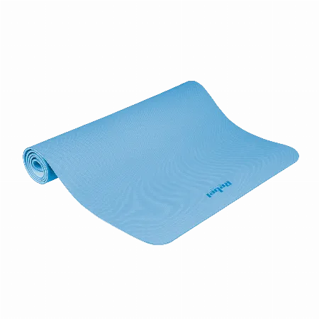 Saltea gimnastica 200x90 cm, grosime 1 cm, albastra, Rebel Active