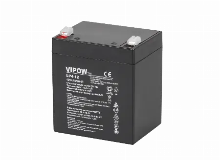 Acumulator stationar VIPOW 12 V 4 Ah