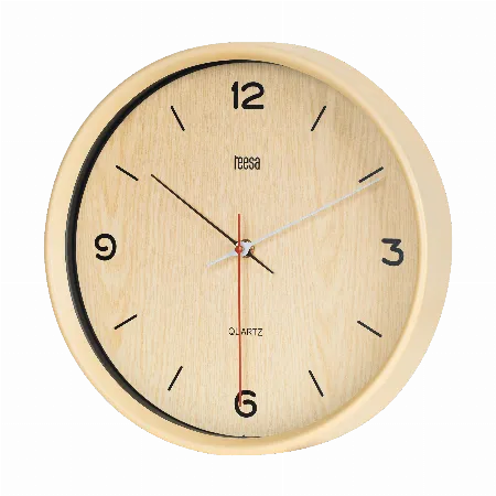 Ceas de perete Teesa 30 cm maro deschis