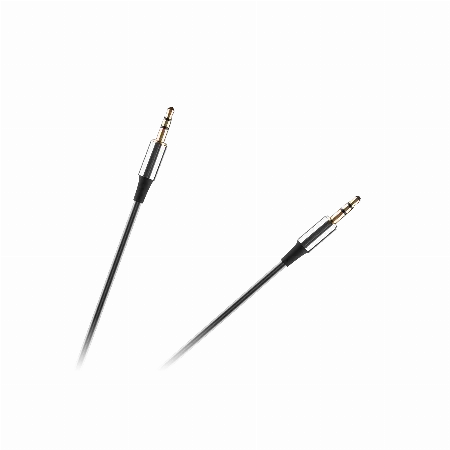 Cablu audio spiralat jack 3.5 mm tata-tata REBEL, 100 cm