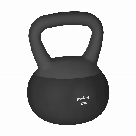Kettlebell moale din vinil 10 kg Rebel Active