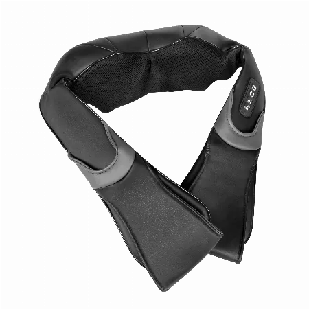 Aparat de masaj shiatsu pentru ceafa, spate si gat Rebel Active RBA-6009-A cu incalzire