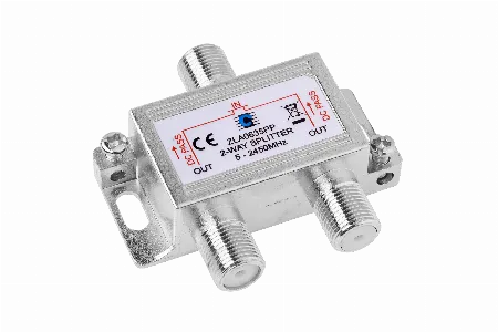 Splitter 2 cai 5-2450 MHz DC pass