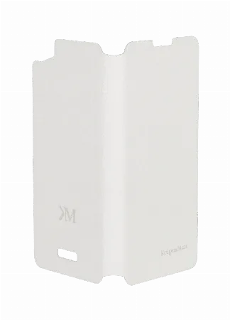 Husa flip alba Kruger&Matz pentru telefon 4,5 inch