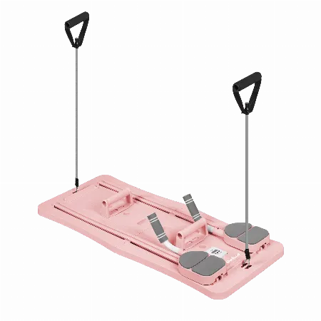 Placa pilates multifunctionala 9 in 1 Rebel Active, roz