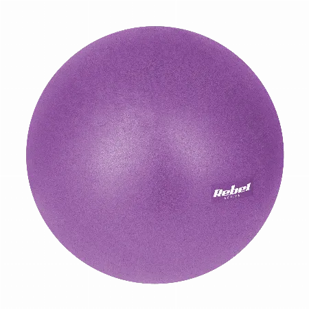 Minge gimnastica mini pentru pilates 25 cm Rebel Active, mov
