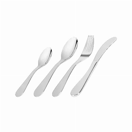 Set tacamuri inox pentru copii 4 piese Teesa