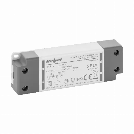 Alimentator banda LED Rebel 12 V DC, 1.5 A, 18 W, IP20