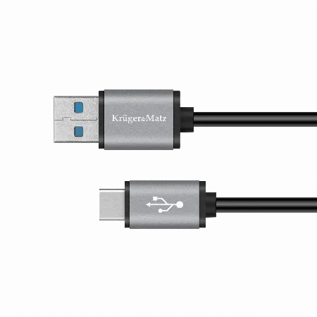 Cablu USB 3.0 - USB tip C 5 Gbps 1 m Kruger&Matz Basic