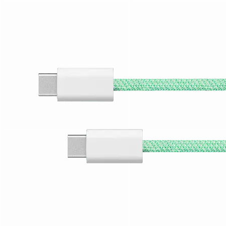 Cablu USB tip C - USB tip C 100 W 1 m verde Kruger&Matz KM1272