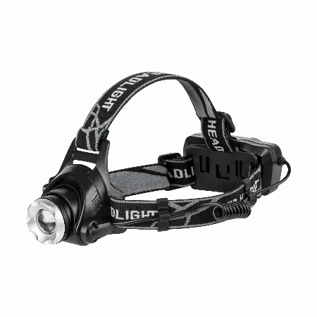 Lanterna frontala cu LED Rebel 10 W cu zoom si acumulatori
