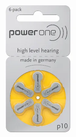 Baterii auditive Varta Power One P10, blister 6 buc.