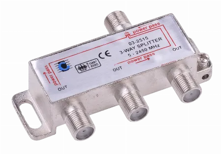Splitter 3 cai Cabletech 5-2450 MHz