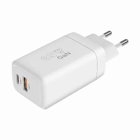 Incarcator retea GaN 65 W cu Power Delivery si Quick Charge Kruger&Matz KM0857