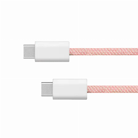 Cablu USB tip C - USB tip C 60 W 1 m roz Kruger&Matz