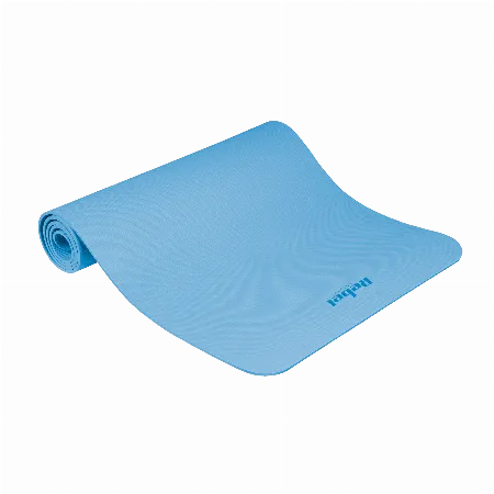 Saltea gimnastica Rebel Active 183x61 cm, grosime 1 cm, albastra