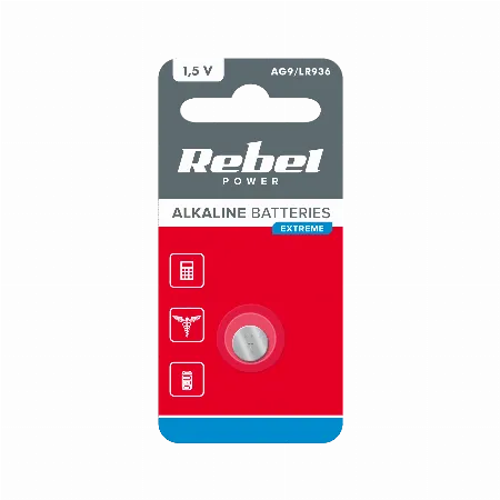Baterie Rebel Extreme AG9 1,5 V, 1 buc.