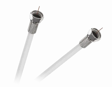 Cablu coaxial cu mufe tata F, 5 m