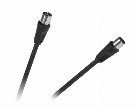 Kabel TV negru 5 m