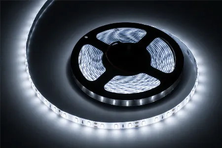 Banda LED 5 m Rebel alb rece IP65 12 V