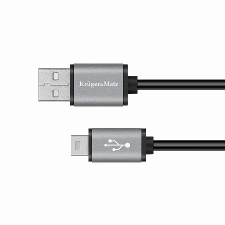 Cablu USB - mini USB 1 m Krüger&Matz Basic
