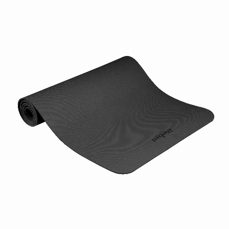 Saltea fitness Rebel Active 183x61 cm, grosime 1 cm, TPE, neagra