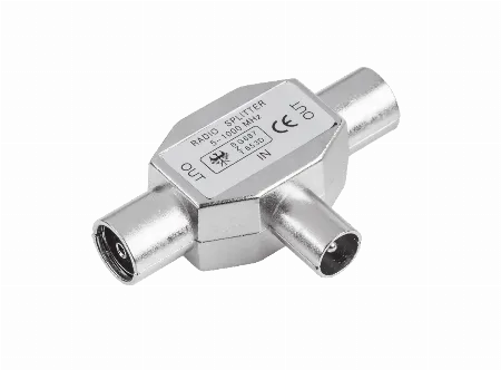 Splitter TV metal tata - 2x mama