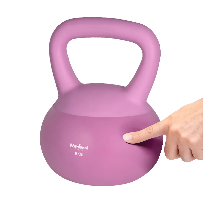 Kettlebell Vinil 6 KG Rebel Active